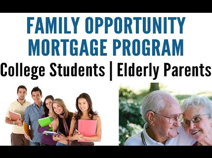 Family Opportunity Mortgage, Elderly Family Housing