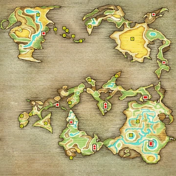 Final Fantasy 1 Map