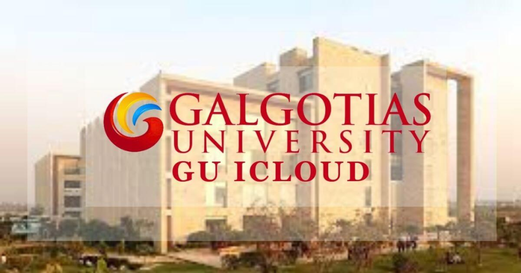 GU iCloud - Galgotias University'