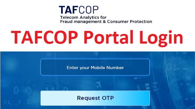 TAf COP Portal login