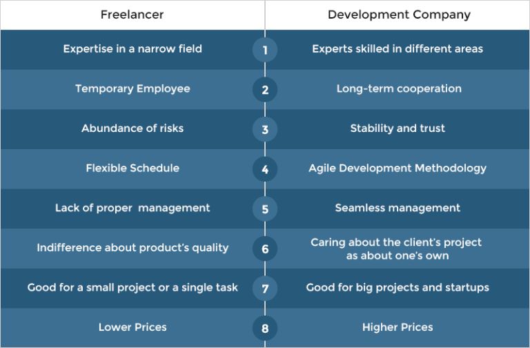 Choosing the Right Path for Your Project: Freelance Developers or Software Development Agencies?