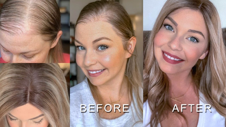 How to style Your Hair Topper