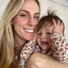 Selby Drummond with her daughter