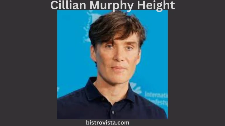 Cillian Murphy Height