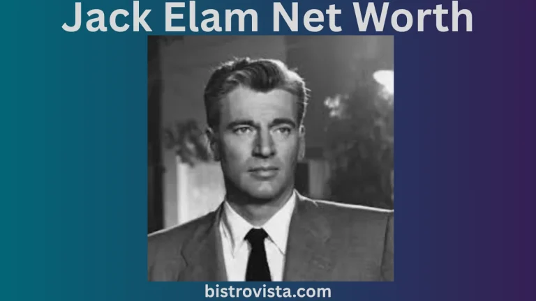 Jack Elam Net Worth