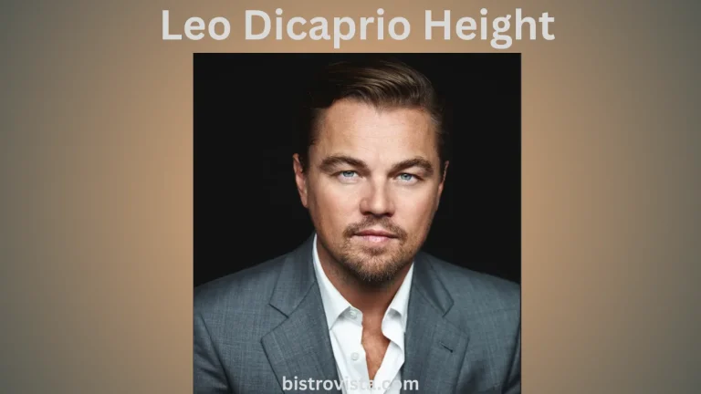 Leo Dicaprio Height